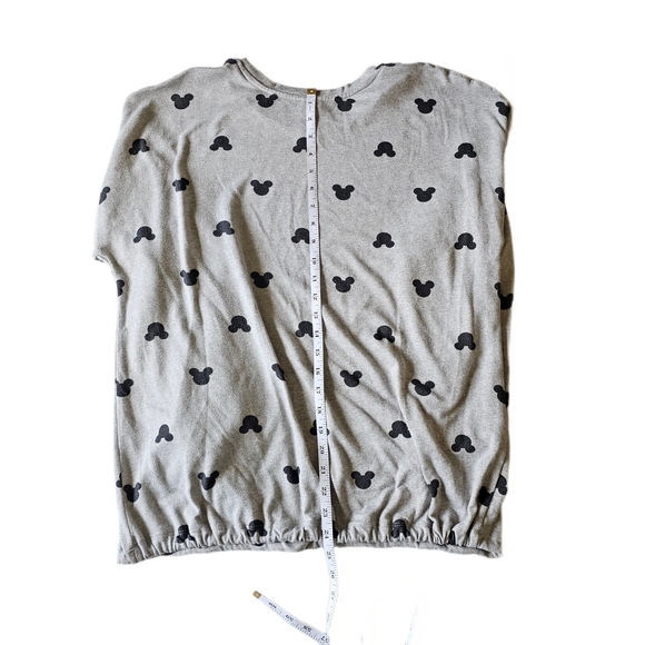 Disney Pajama Set - Gray with Black Mickey Pattern Womens - Picture 15 of 15